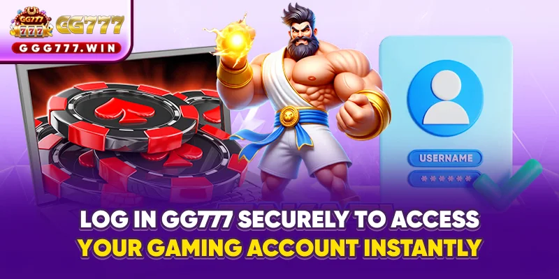 Log in GG777 securely to access your gaming account instantly